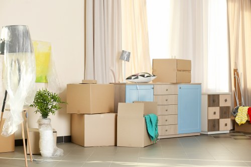 Moving trucks available at Kingston Self Storage